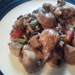 Chicken with Black Beans Recipe