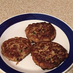 Salmon Cakes for One Recipe