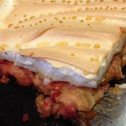 Strawberry Rhubarb Meringue Dessert Recipe