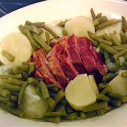 Crazy-Simple Cottage Ham, Potatoes, and Green Beans Recipe