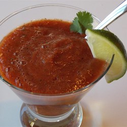 Pica De Gallo Inspired Gazpacho (Gluten-Free) Recipe