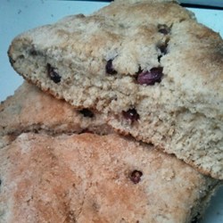 Whole Wheat Pomegranate Scones Recipe