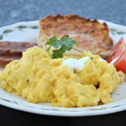 Scrambled Eggs Fraiche Recipe