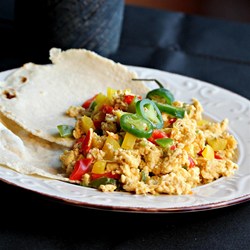 Mexican Scrambled Eggs  Recipe