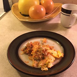 Mom's Kimchi Egg Recipe