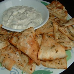 Garlic Pita Bread Bites Recipe