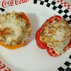 Dila's Chicken-Stuffed Peppers Recipe