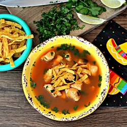 Quick and Easy Chicken Tortilla Soup Recipe