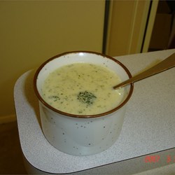 Cream of Broccoli Soup V Recipe