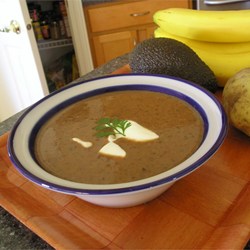 Black Bean Soup II Recipe