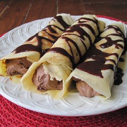 Chocolate Crepes Recipe