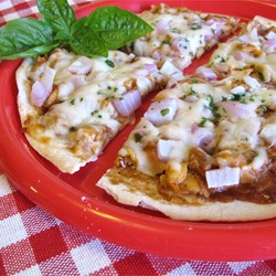 BBQ Chicken Tortilla Pizza Recipe