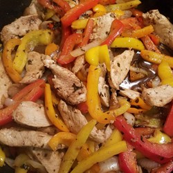 Chicken and Peppers with Balsamic Vinegar Recipe