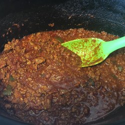 Spicy Slow-Cooked Beanless Chili Recipe