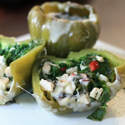 Chicken-Stuffed Peppers Recipe