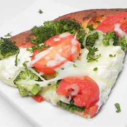 White Pizza with Broccoli Recipe