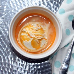 Carrot Juice Float Recipe