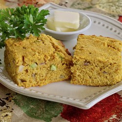 Savory Pumpkin Cornbread  Recipe