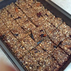 Sharon's No-Bake Granola Bars Recipe