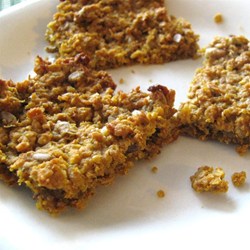 Pumpkin Granola Bars Recipe