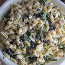 Artichoke Asparagus Pasta Salad Recipe