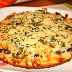 Black and White Pizza Recipe