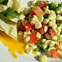 Fresh Corn Salsa with Orange and Lime Recipe