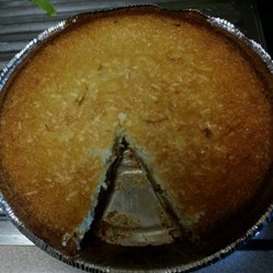 Coconut Custard (Zucchini) Pie Recipe