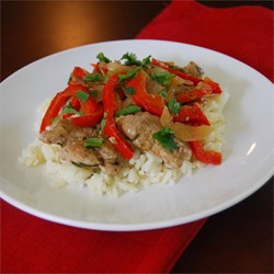 Cilantro and Pork Stir Fry Recipe