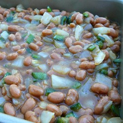 Asian Style Spicy Baked Beans Recipe