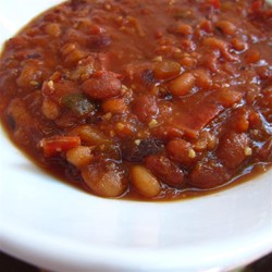 Easy Slow Cooker Baked Beans Recipe