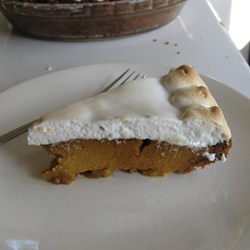 Sweet Potato Pie with Marshmallow Meringue Topping Recipe