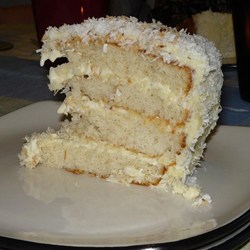 Brazilian-Style Moist Coconut Cake Recipe