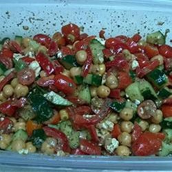 Easy Chickpea Salad Recipe