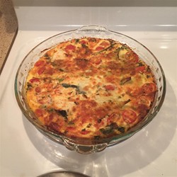 Quiche with Kale, Tomato, and Leek Recipe