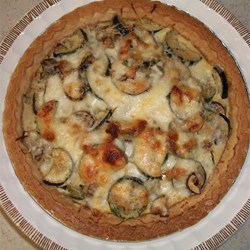 Summertime Zucchini Pie Recipe