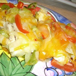 Chicken with Roasted Red Peppers Recipe