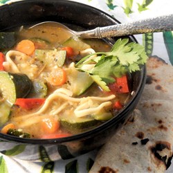 Herbal Kluski Zucchini Soup Recipe