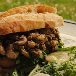 Pesto Shrimp Sandwich Recipe