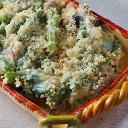 Fresh Green Bean and Mushroom Casserole Recipe