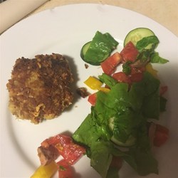 Fabienne's 'Black-Eyed' Crab Cakes Recipe