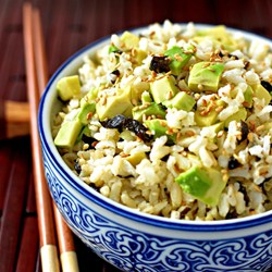 Easy Wakame Brown Rice Recipe