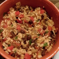 Texi-Fied Black Beans and Brown Rice Recipe