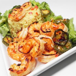 Marinated Broiled Easy Peel Shrimp Recipe