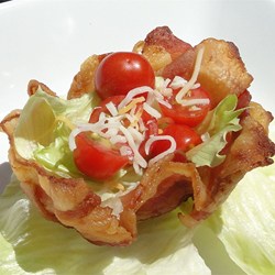 BLT Bacon Bowls Recipe