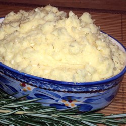 Garlic Herb Feta Cheese Mashed Potatoes Recipe