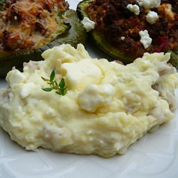 Feta Mashed Potatoes Recipe