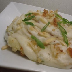 Mashed Potatoes Amandine Recipe