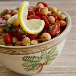 Middle Eastern Bean Salad Recipe