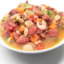 Rick's Spicy Beans and Ham Recipe